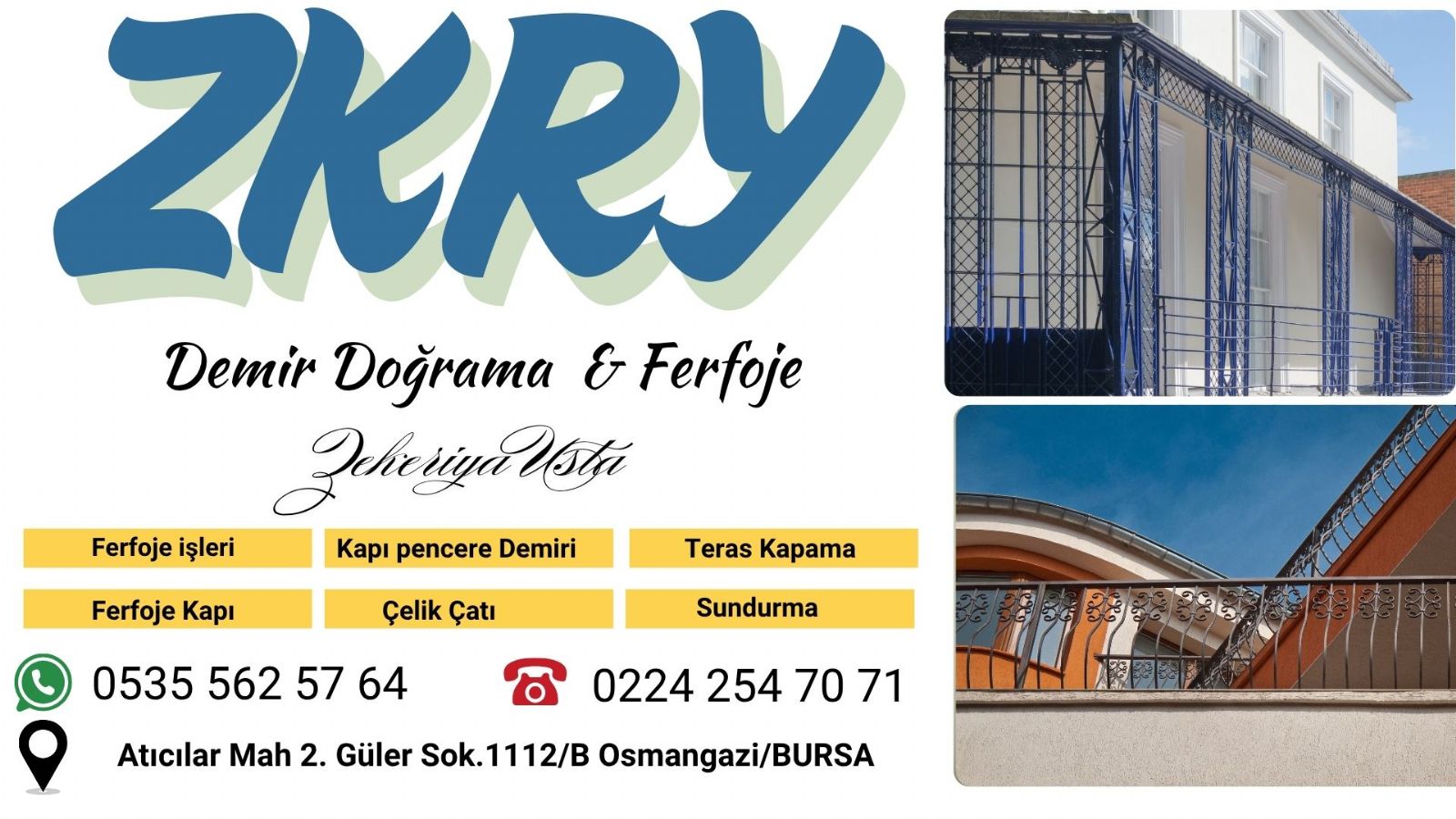  Atıcılar Mahallesi Demirci